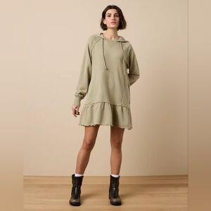 American Eagle Outfitters Hoodie Dress with Pockets XXS Hoody Sweater